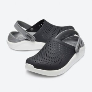 Literide Cutouts Details Round Toe Clog